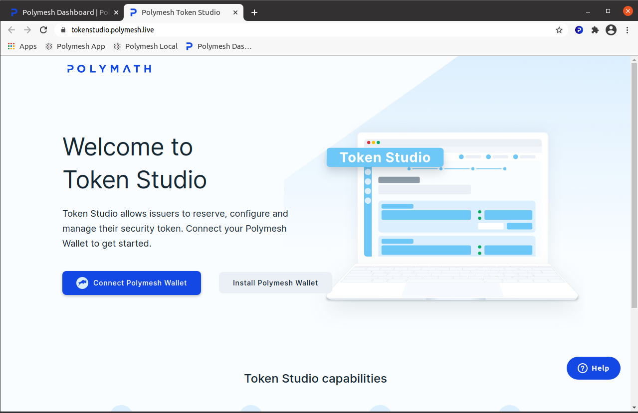 token studio dashboard