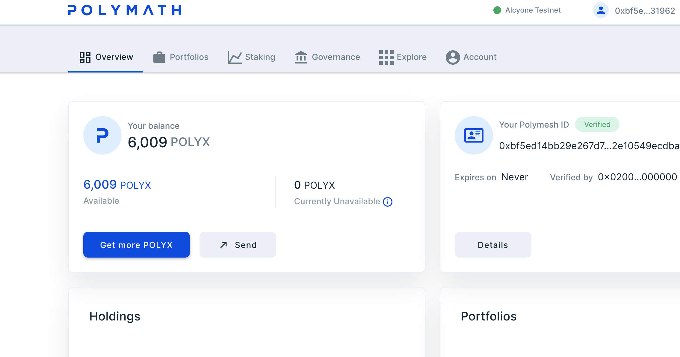 Dashboard Overview